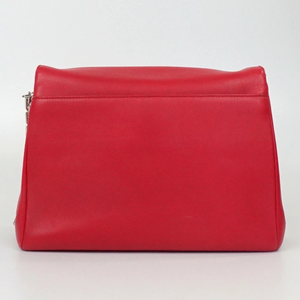 Christian Dior Chain Shoulder Bag Pink Italy Handbag
